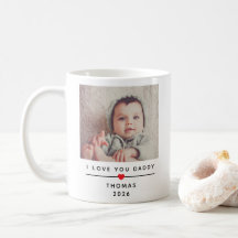Tasse photo personnalisée pour enfant pour Papa av