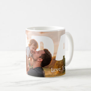Tasse PhotoPop personnalisée pour la fête des père