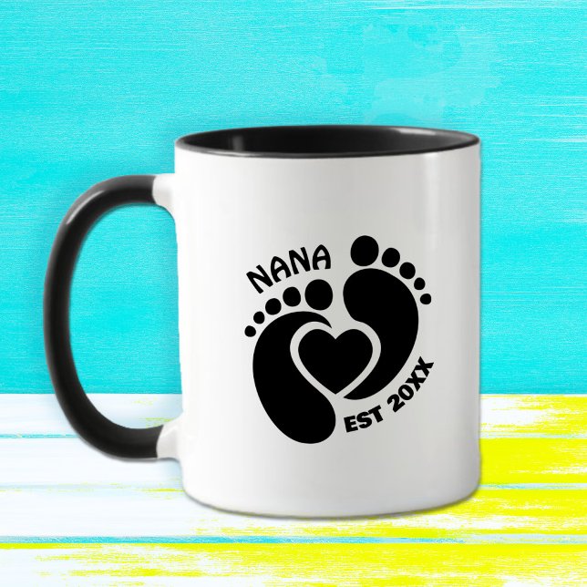 Tasse Pieds de Bébé pour Nana (Créateur téléchargé)