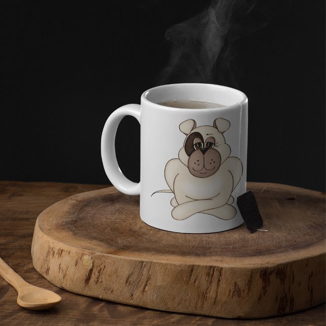 Tasse Pit Bull Grincheux (Créateur téléchargé)