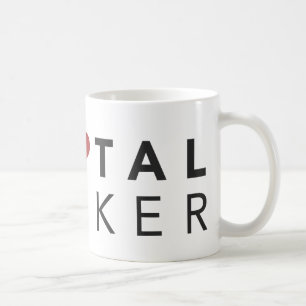 Tasse pivotalement de traqueur (coeur)