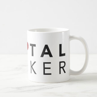 Tasse pivotalement de traqueur (coeur)
