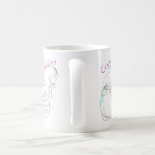 Tasse pleurante d'étudiant universitaire