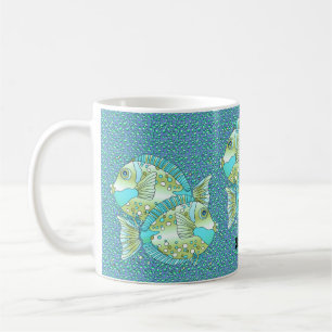 Tasse Poisson Bleu