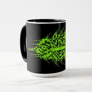 Tasse Poisson Code Pixel Glitch 