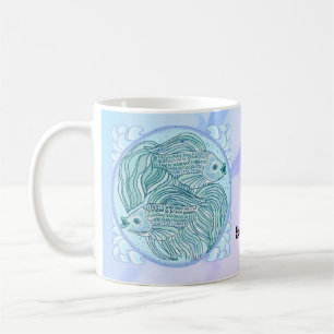 Tasse Poisson Koi Bleu 