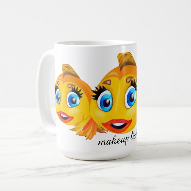 Tasse Poisson MAQUILLAGE (Devant gauche)