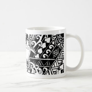 Tasse Polynésienne Tortue Tribale