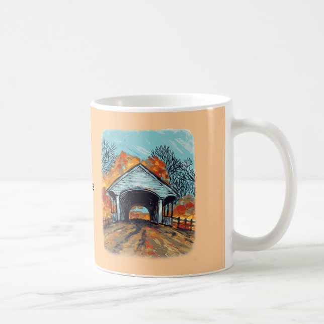 tasse Pont couvert d'automne (Droite)
