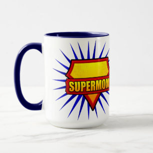 Tasse Pop Art Bouclier de Supermaman