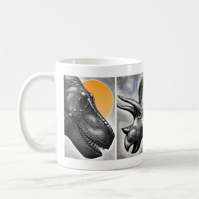 Tasse Portraits de Dinosaures (Gauche)