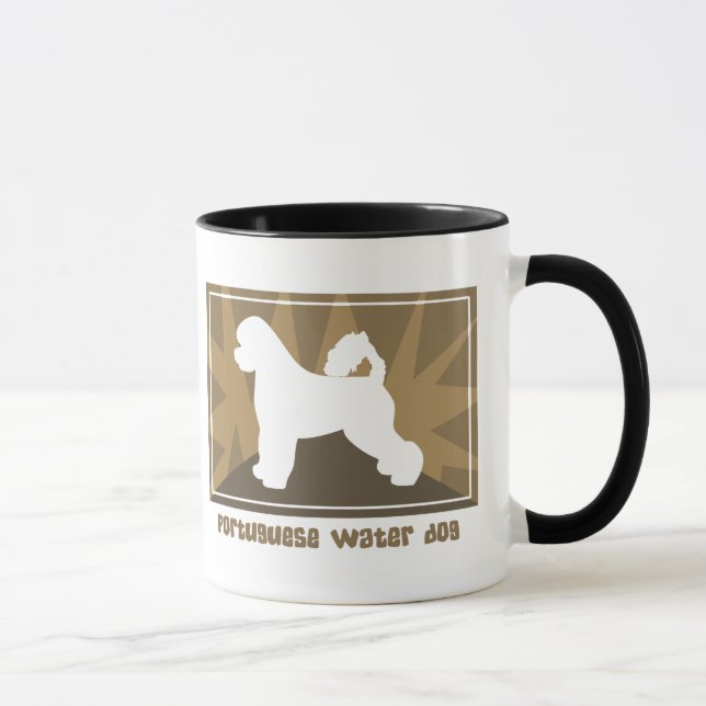Tasse portugaise terreuse de chien d'eau (Droite)