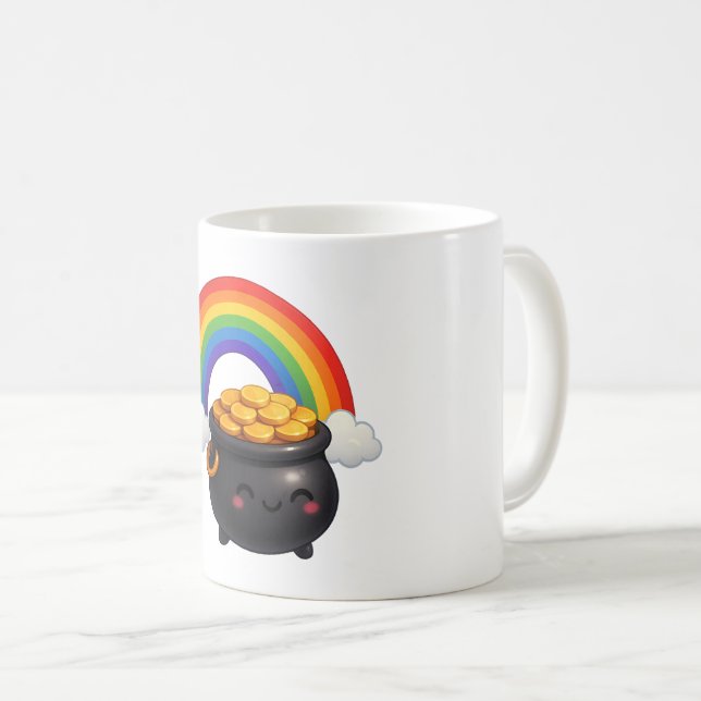 Tasse Pot d'Or de la Saint-Patrick (Devant droit)