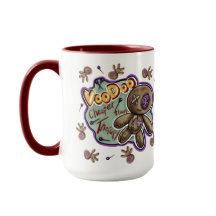 Tasse poupée vaudou fantaisiste