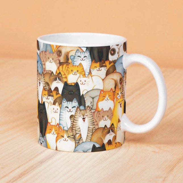 Tasse pour amateur de chats (Créateur téléchargé)