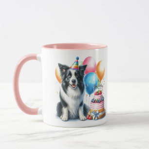 Tasse pour amateur de chien Border Collie pour ann