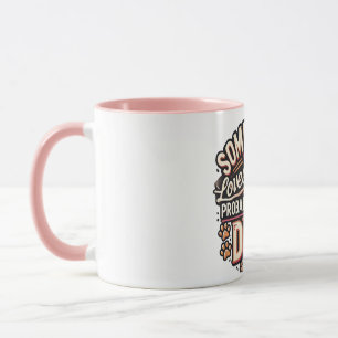 Tasse pour amateur de chien Quelqu'un m'aime proba