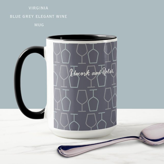 Tasse pour amateur de vin de Virginie | Déboucher  (Créateur téléchargé)