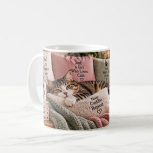Tasse pour amoureux de chats « Les chats sont mon