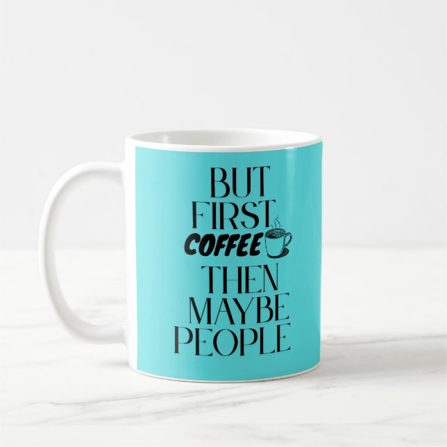 Tasse pour Amoureux du Café (Gauche)