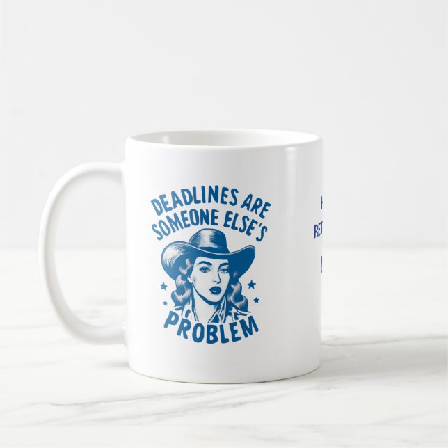 Tasse pour ancien directeur de bureau – Cadeau de  (Gauche)