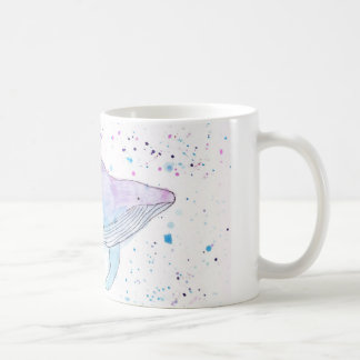 Tasse pour aquarelle de baleine de bosse