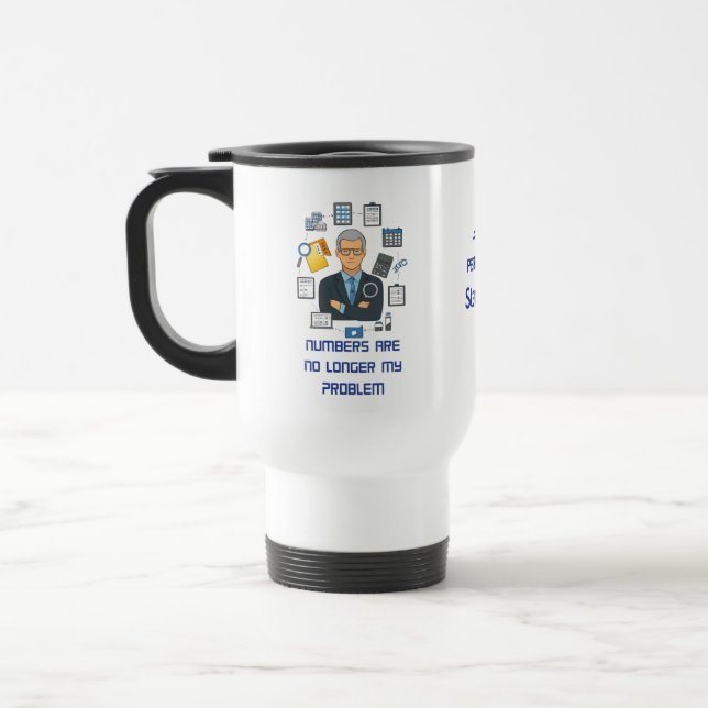 Tasse pour Comptable à la Retraite – Cadeau de Ret (Gauche)