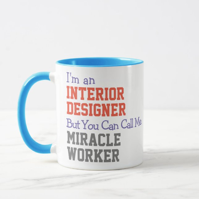 Tasse pour décorateur d'intérieur faiseur de mirac (Gauche)