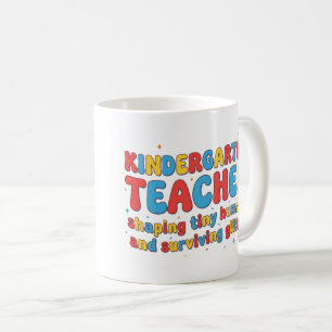Tasse pour enseignant de maternelle, cadeau drôle