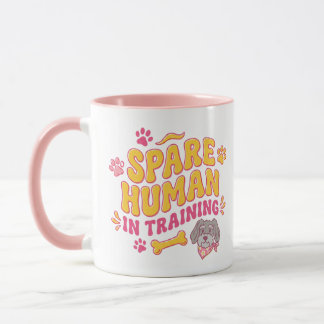 Tasse pour humain de chien de rechange, personnali