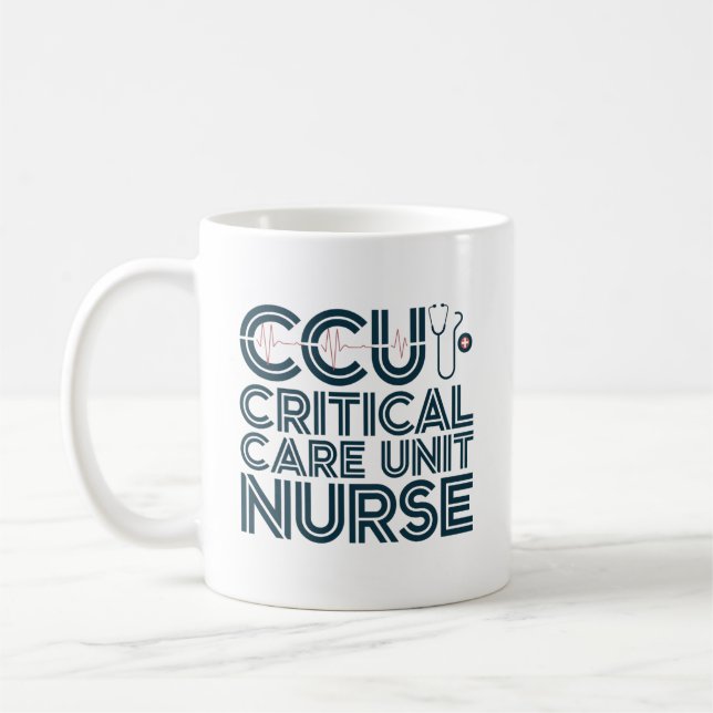 Tasse pour infirmière en unité de soins intensifs (Gauche)