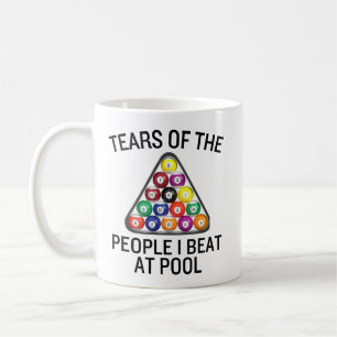 Tasse pour joueur de billard américain