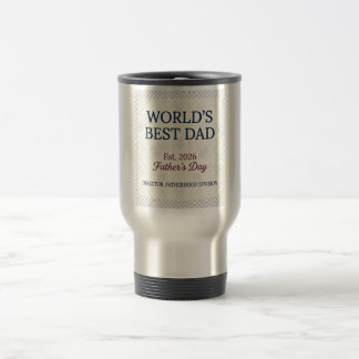 Tasse pour la fête des Pères - Carreaux Argyle Nav