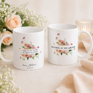 Tasse pour la mère du marié   Merci