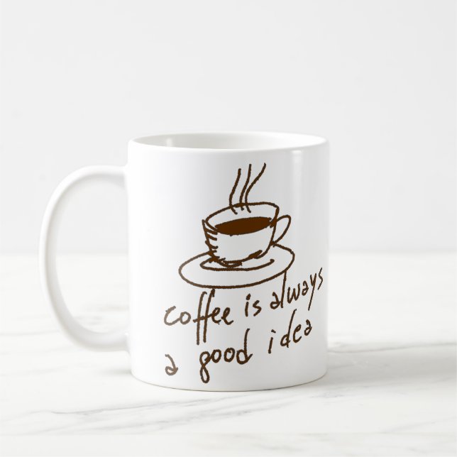tasse pour les amateurs de café (Gauche)