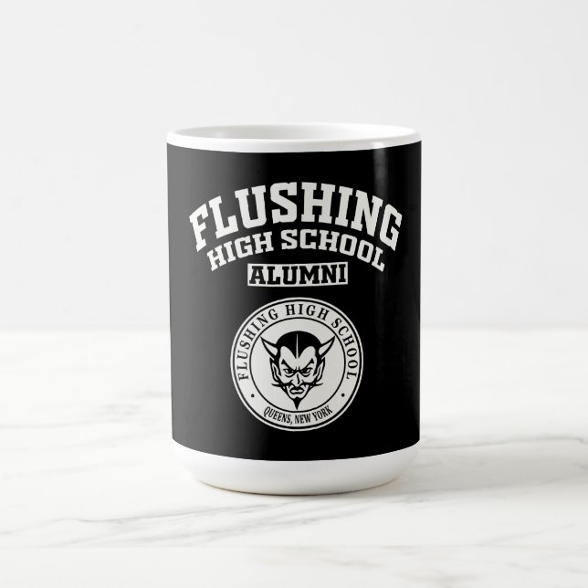 Tasse pour les anciens de Flushing High School New (Centre)