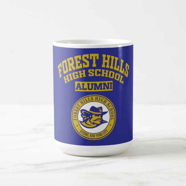 Tasse pour les anciens de Forest Hills High School (Centre)