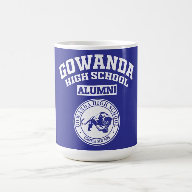 Tasse pour les anciens de Gowanda High School NY (Centre)