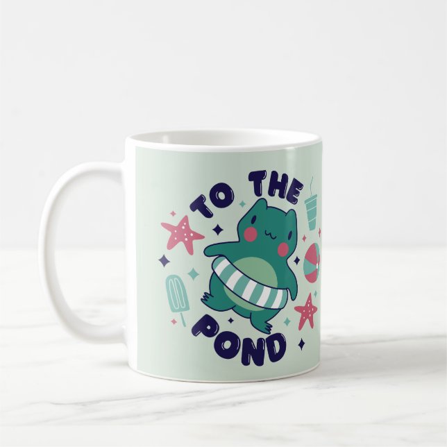 Tasse Pour l'Étang – Cadeau de l'Aventure de Greno (Gauche)