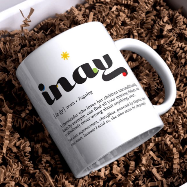 Tasse pour maman philippine — Inay (tagalog) (Créateur téléchargé)