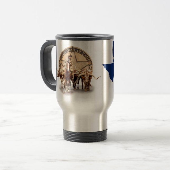 Tasse pour navetteurs des Texas Longhorns (Devant gauche)