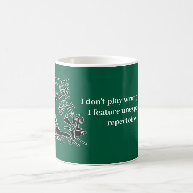 Tasse pour organiste de fausses notes (Centre)