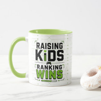 Tasse pour papa joueur drôle | Élever des enfants