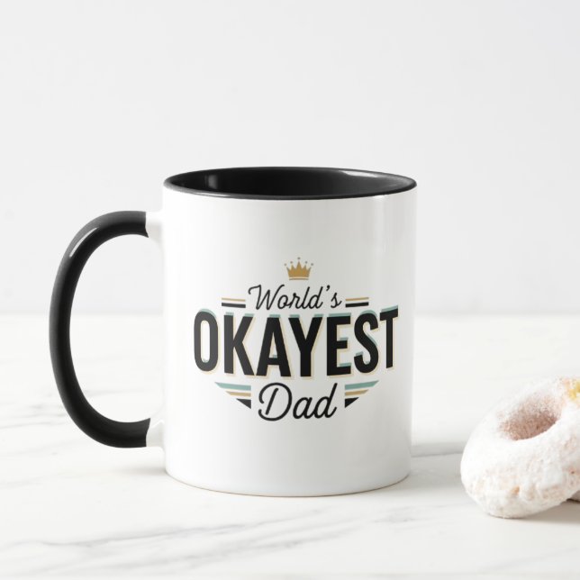 Tasse pour papa moyen  (Avec donut)