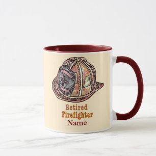 Tasse pour pompier à la retraite