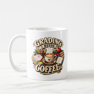 Tasse pour professeur de café pour la correction