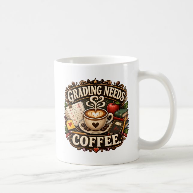 Tasse pour professeur de café pour la correction (Droite)