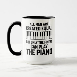 Tasse pour professeur de musique homme pianiste dr