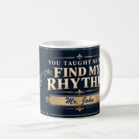 Tasse pour professeur de musique « Vous m'avez app