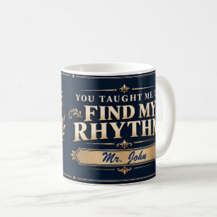 Tasse pour professeur de musique « Vous m'avez app